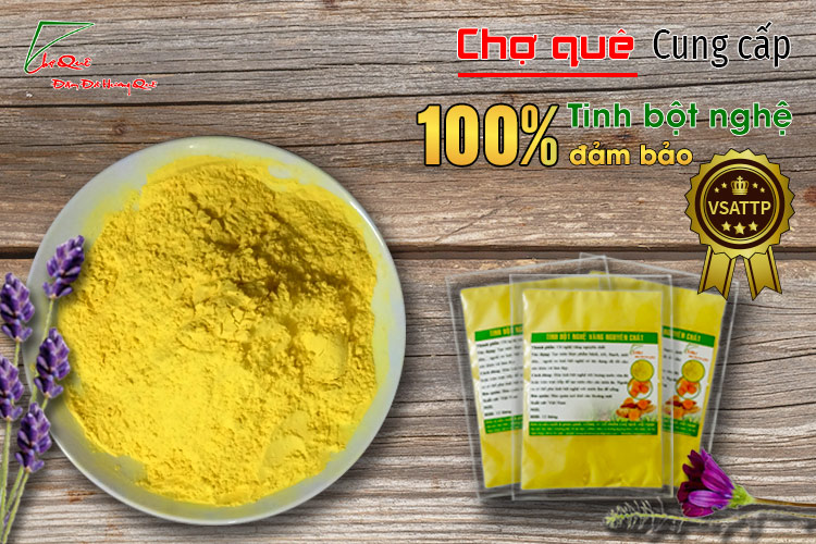 Tinh bột nghệ vàng